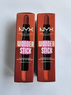2 New Nyx Wonder Stick Amber & Fuchsia